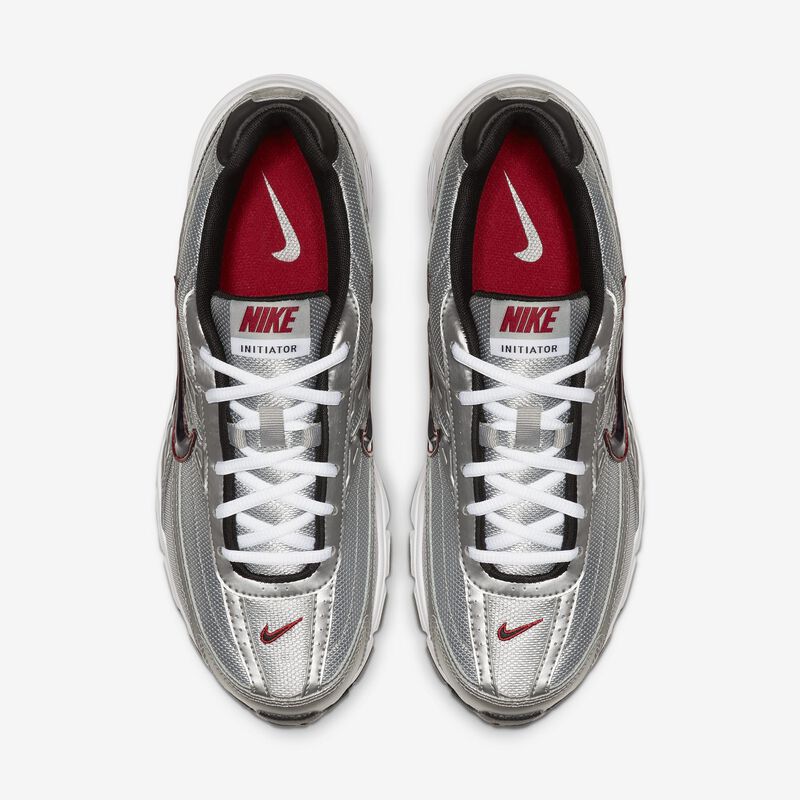 Nike Initiator, Plata Metalizado/Blanco/Negro, hi-res