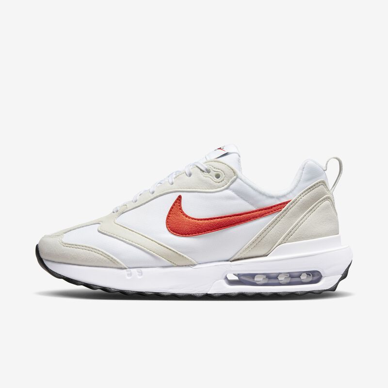 Nike Air Max Dawn, Blanco/Hueso claro/Negro/Rojo picante, hi-res