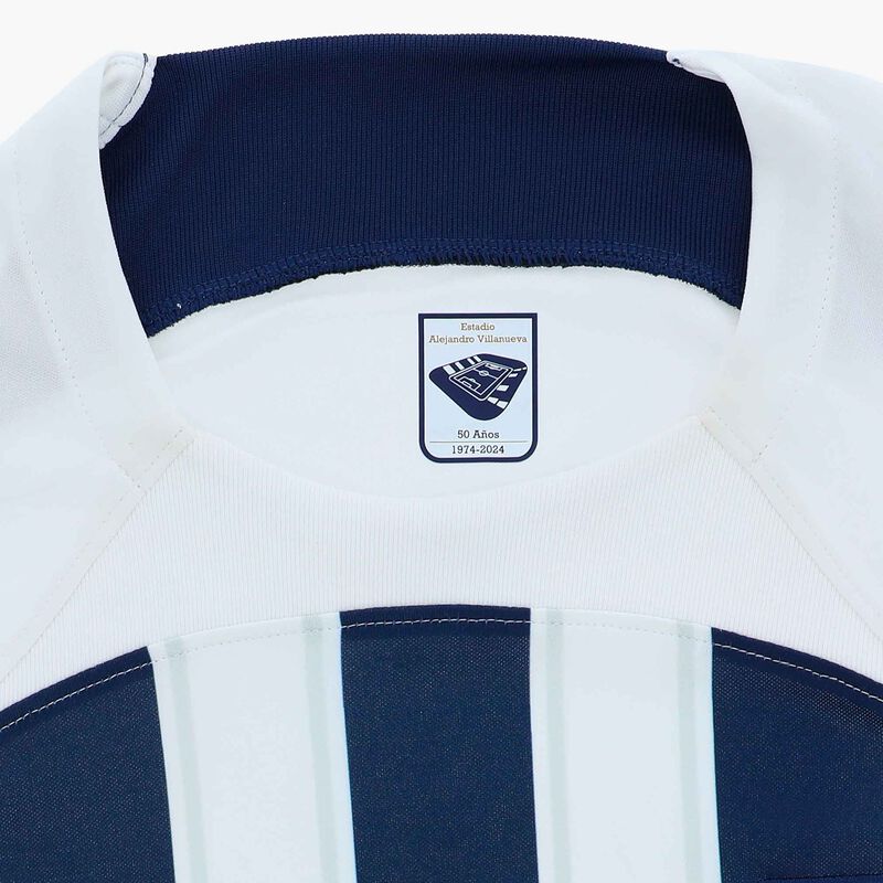 Nike Camiseta Alianza Lima 2024 Local, Azul marino medianoche/Blanco/Dorado, hi-res