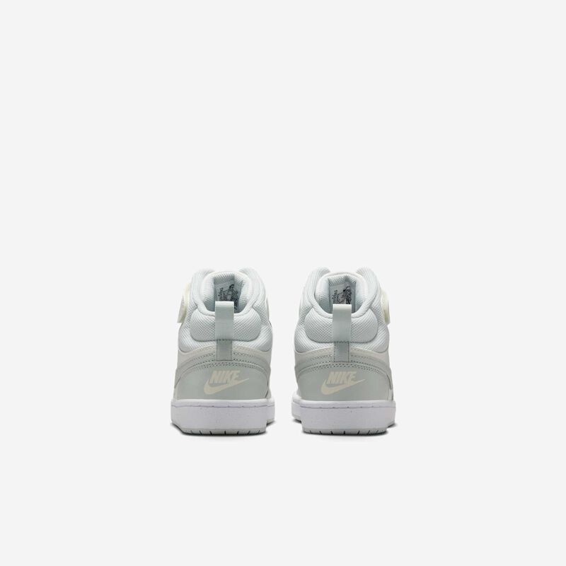 Nike Court Borough Mid 2, Vela/Blanco/Plata Claro, hi-res