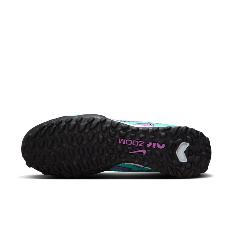 Nike Zoom Mercurial Vapor 15 Academy TF, Hiperturquesa/Negro/Blanco/Sueño fucsia, hi-res