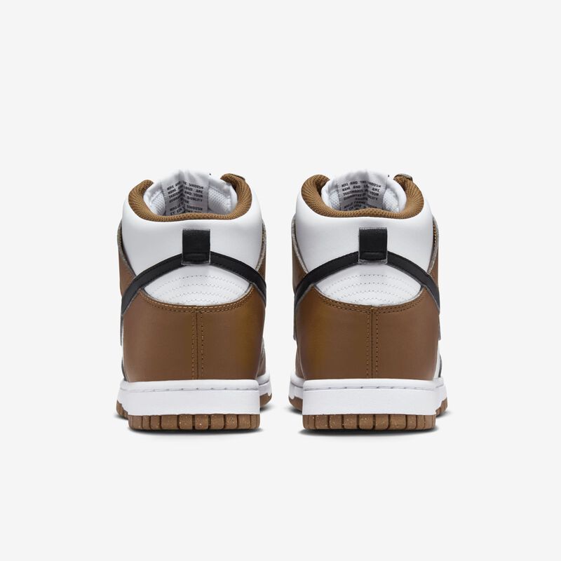 Nike Dunk High Next Nature, Teniente Británico Bronceado/Negro-Blanco, hi-res