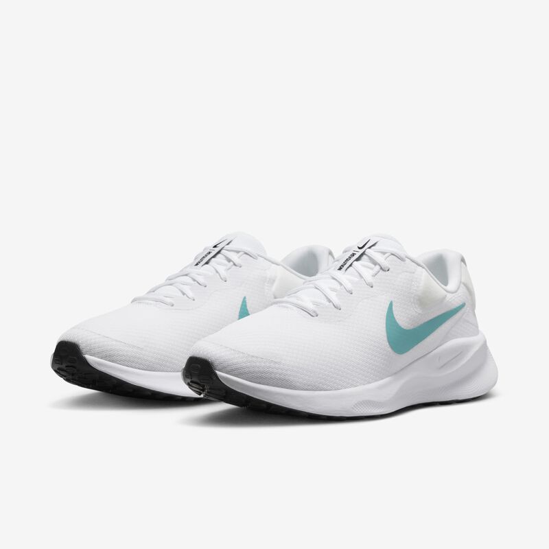 Nike Revolution 7, Cactus Blanco/Polvoriento: Platino Puro, hi-res