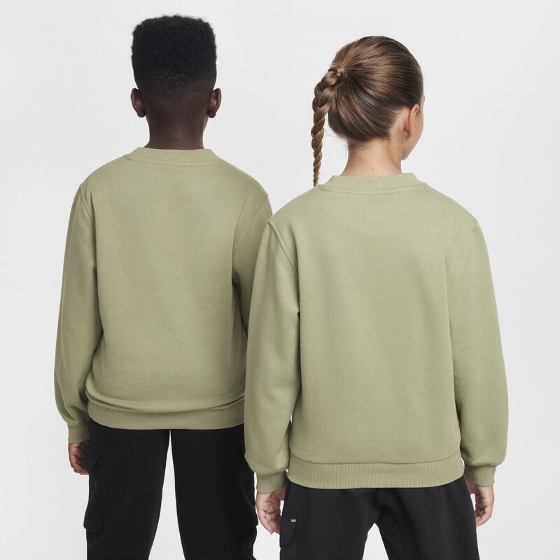 Nike Sportswear Club Fleece, Aceite Verde/Blanco, hi-res