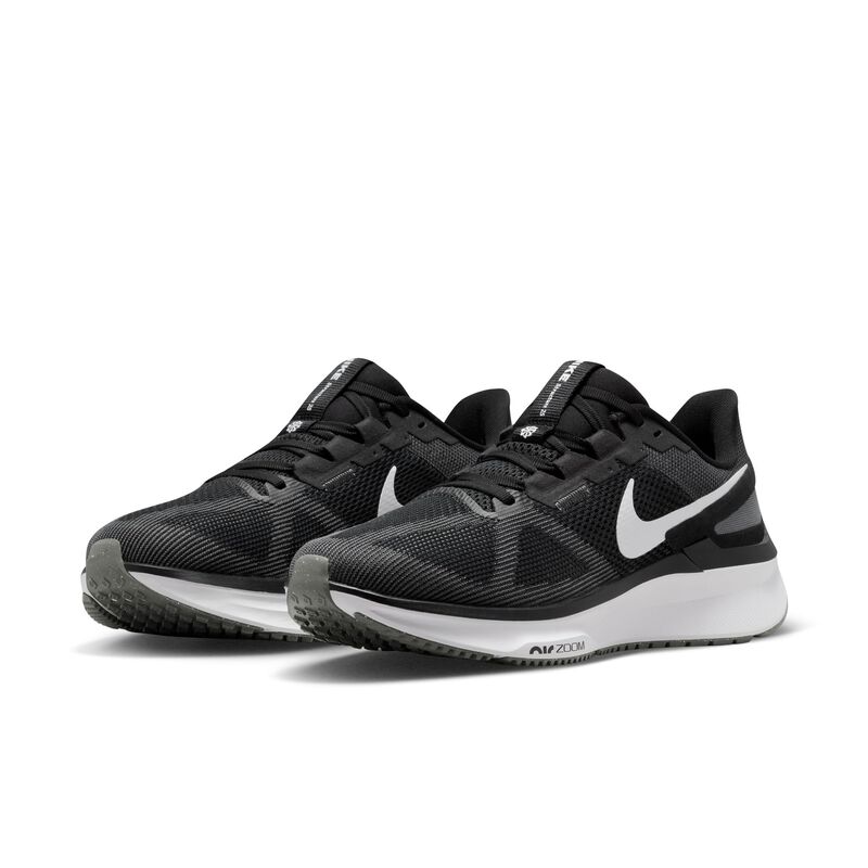 Nike Structure 25, Negro/Gris hierro/Blanco, hi-res