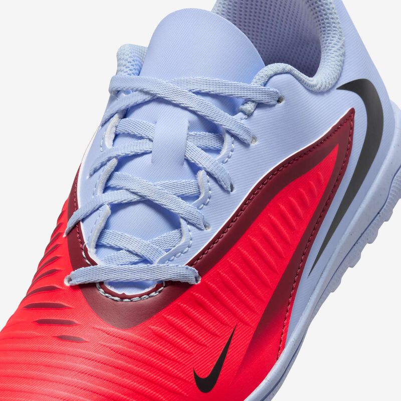 Nike Jr. Phantom 6 Low Club, Tinte Real/Carmesí Brillante-Negro, hi-res