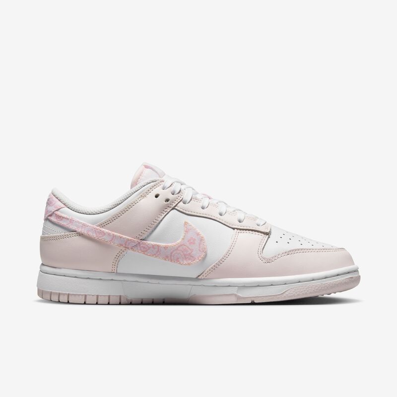 Nike Dunk Low, Blanco/Rosa suave medio/Rosa perla, hi-res