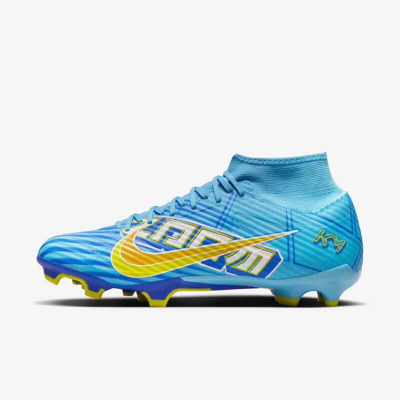 Nike Zoom Mercurial Superfly 9 Academy KM MG, Azul báltico/Blanco, hi-res