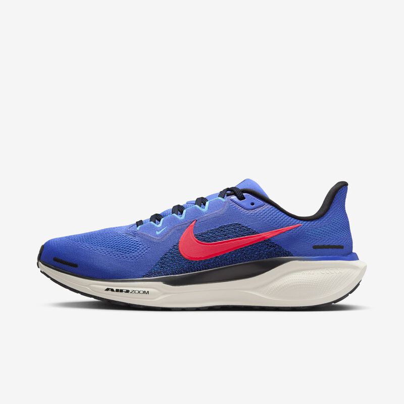 Nike Pegasus 41, Azul Astronómico/Negro/Azul Báltico/Ponche Cálido, hi-res