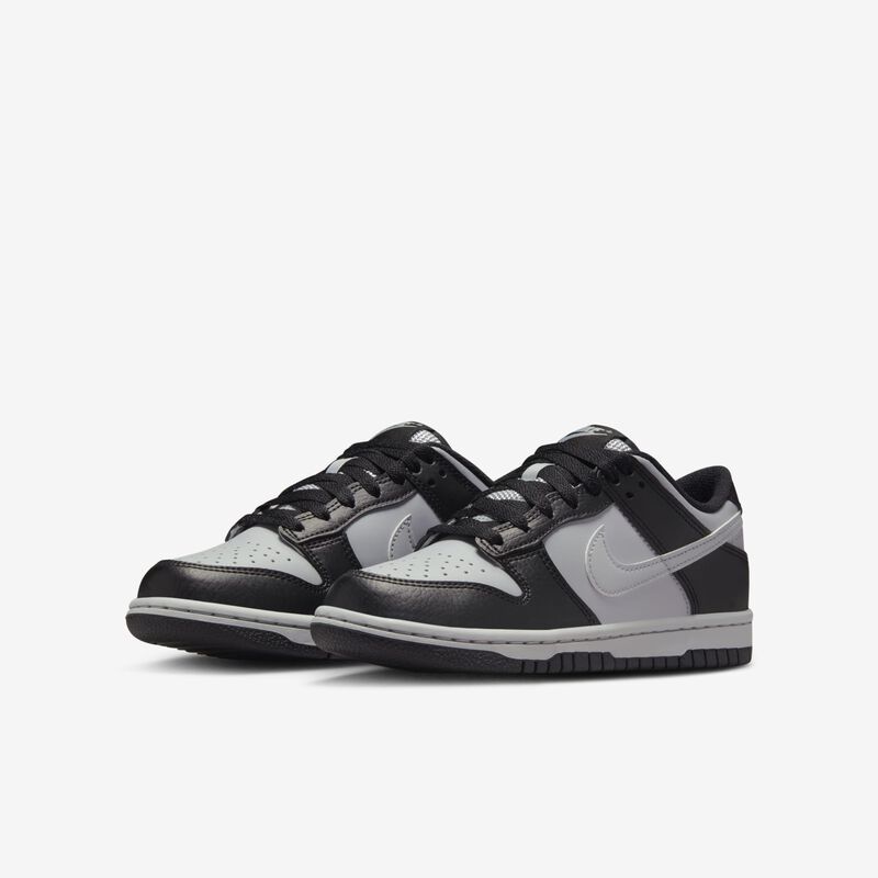 Nike Dunk Low, Negro/Gris Lobo, hi-res