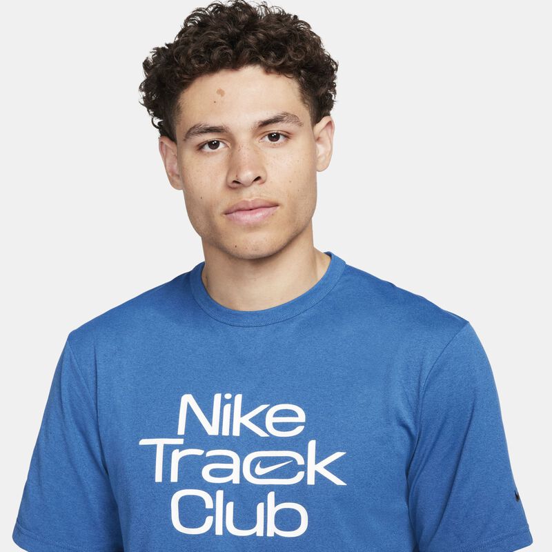 Nike Track Club, Azul Corte/Blanco, hi-res