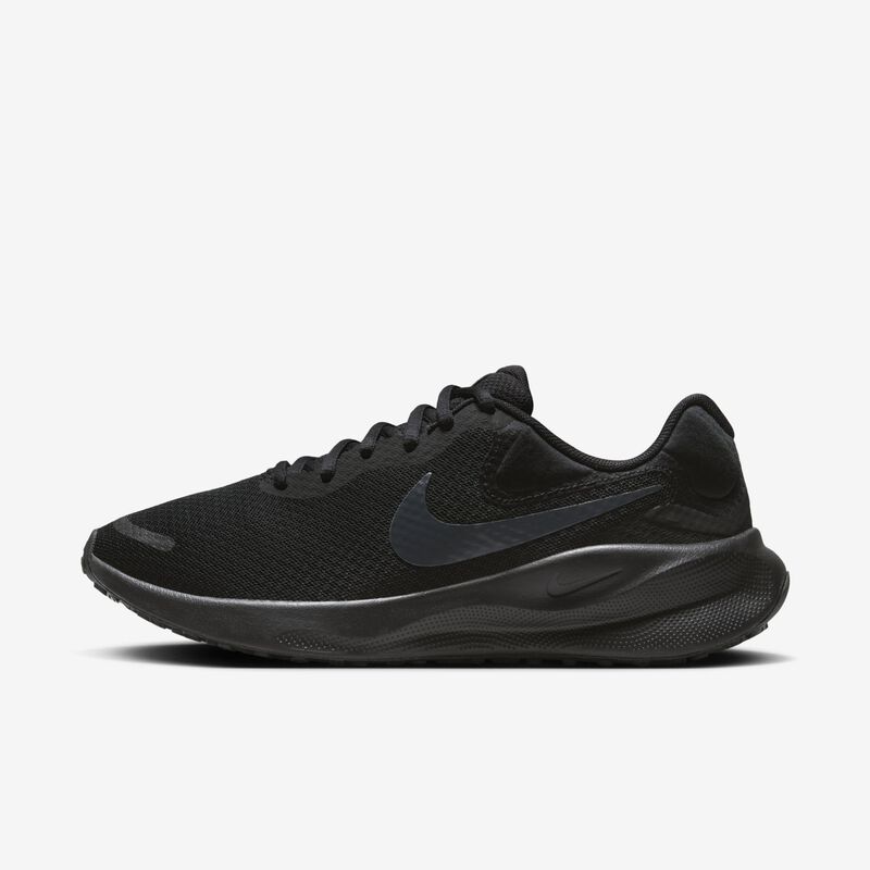 Nike Revolution 7, Negro/Sombrío Apagado, hi-res