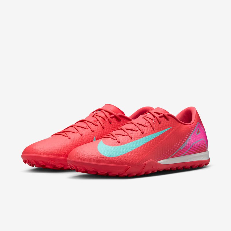 Nike Mercurial Vapor 16 Academy, Brasa Resplandor/Verde Aurora, hi-res