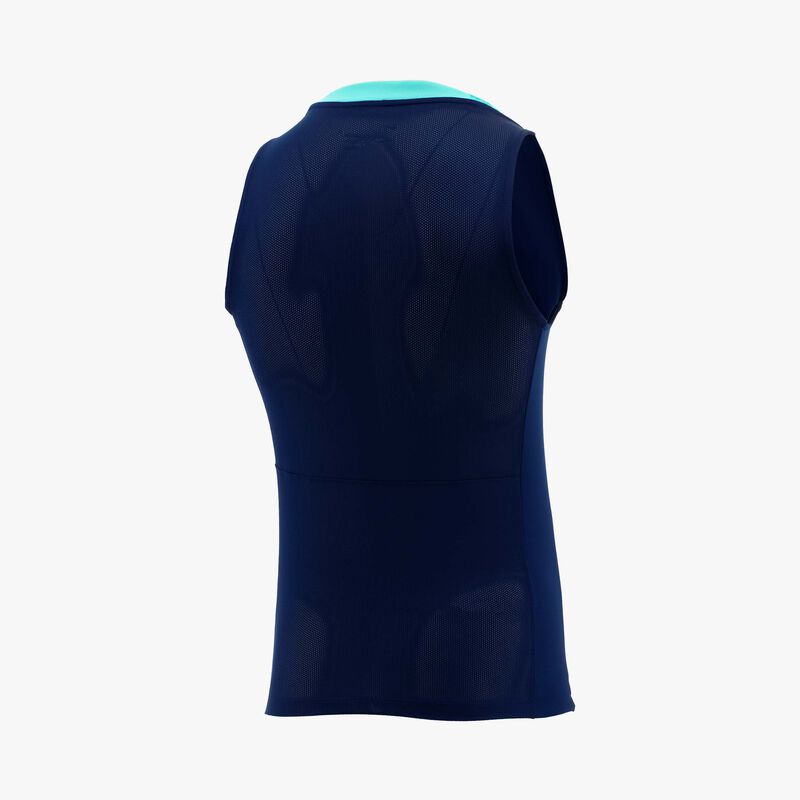 Nike Polo sin mangas Alianza Lima 2025 Local, Vacío Azul/Hiper Turquesa/Dorado, hi-res