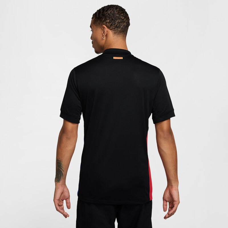 FC Barcelona visitante 2024/25 Stadium, Negro/Hyper Royal/Rojo Universitario/Negro, hi-res