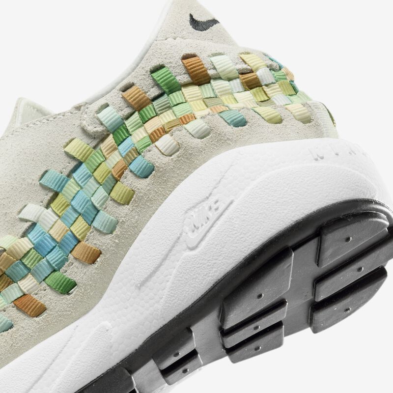 Nike Air Footscape Woven, Blanco Cumbre/Granizo/Multicolor/Negro, hi-res
