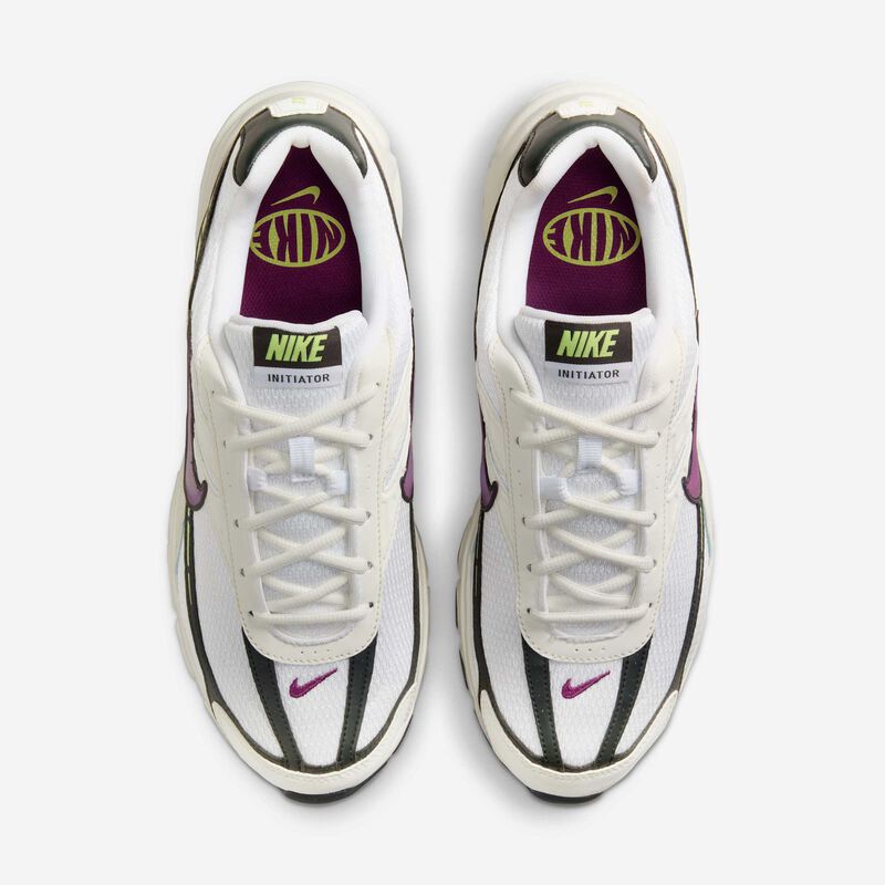 Nike Initiator, Blanco/Viotech-Pálido Marfil-Negro Apagado, hi-res