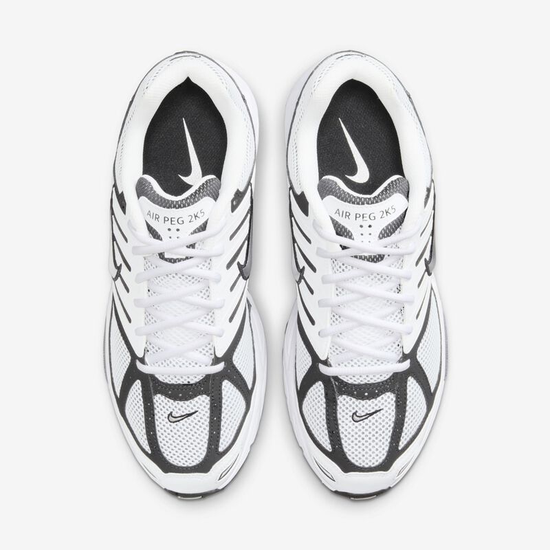 Nike Air Pegasus 2005, Blanco/Negro/Plata Metalizado, hi-res