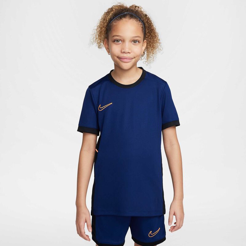 Nike Academy, Azul Vacío/Negro/Naranja Pulso/Naranja Pulso, hi-res