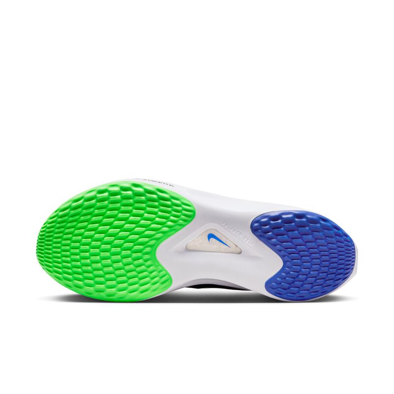 Nike Zoom Fly 5, Blanco/Negro-Verde Strike-Azul Racer, hi-res