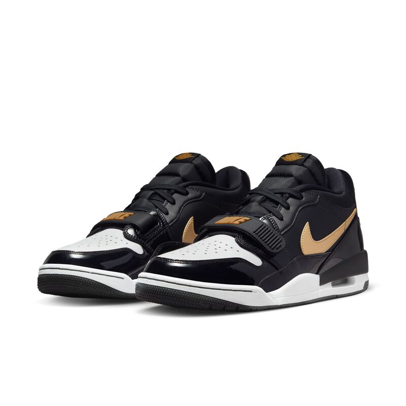 Air Jordan Legacy 312 Low, Negro/Blanco/Oro metalizado, hi-res