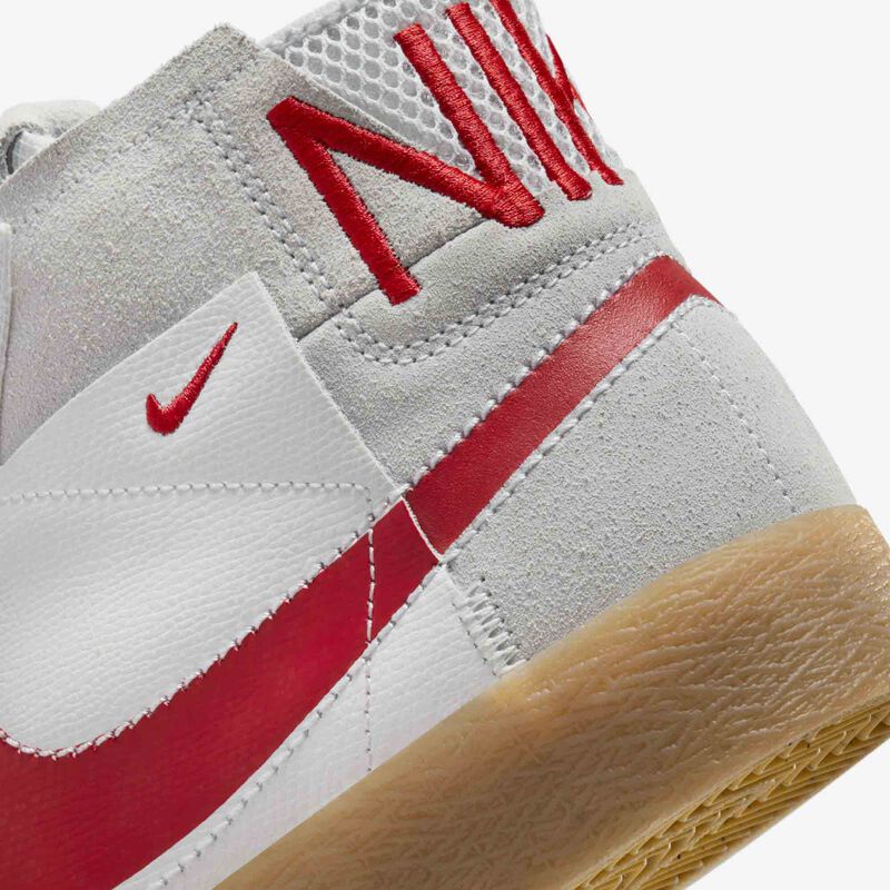 Nike SB Zoom Blazer Mid Premium, Blanco cumbre/Platino puro/Blanco cumbre/Rojo universitario, hi-res