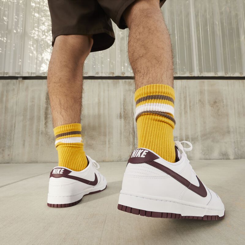 Nike Dunk Low Retro, Blanco/Blanco/Noche Granate, hi-res