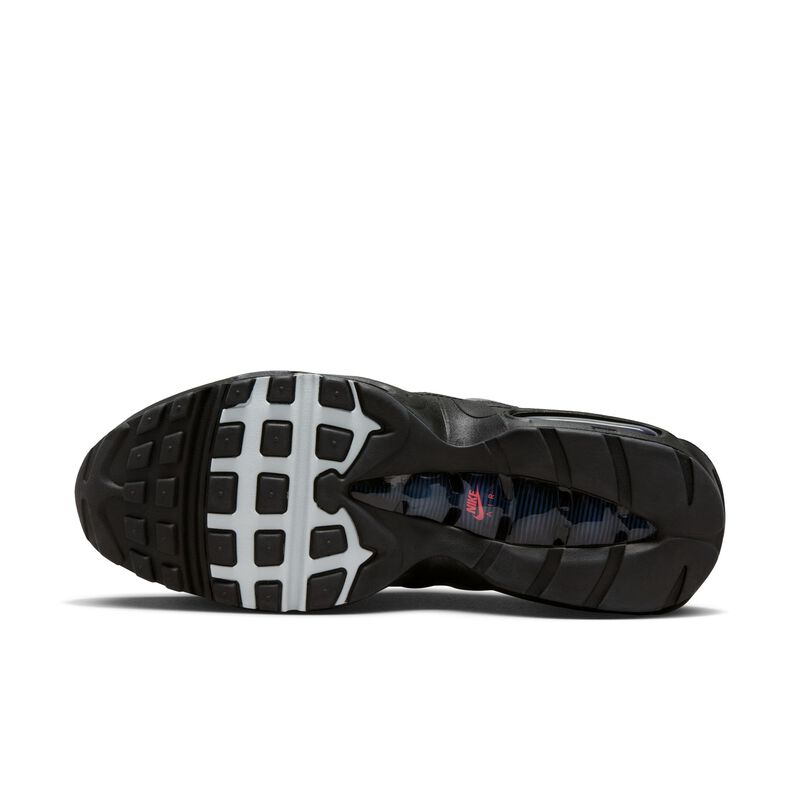 Nike Air Max 95, Negro/Antracita/Gris ahumado/Rojo pista, hi-res