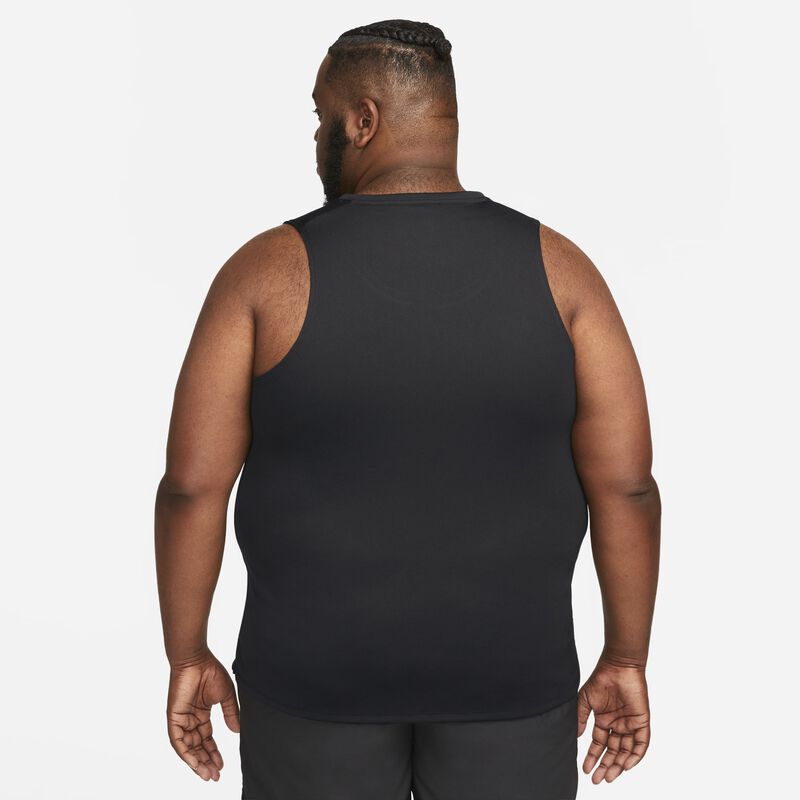 Nike Miler, Negro/Silvato reflectante, hi-res