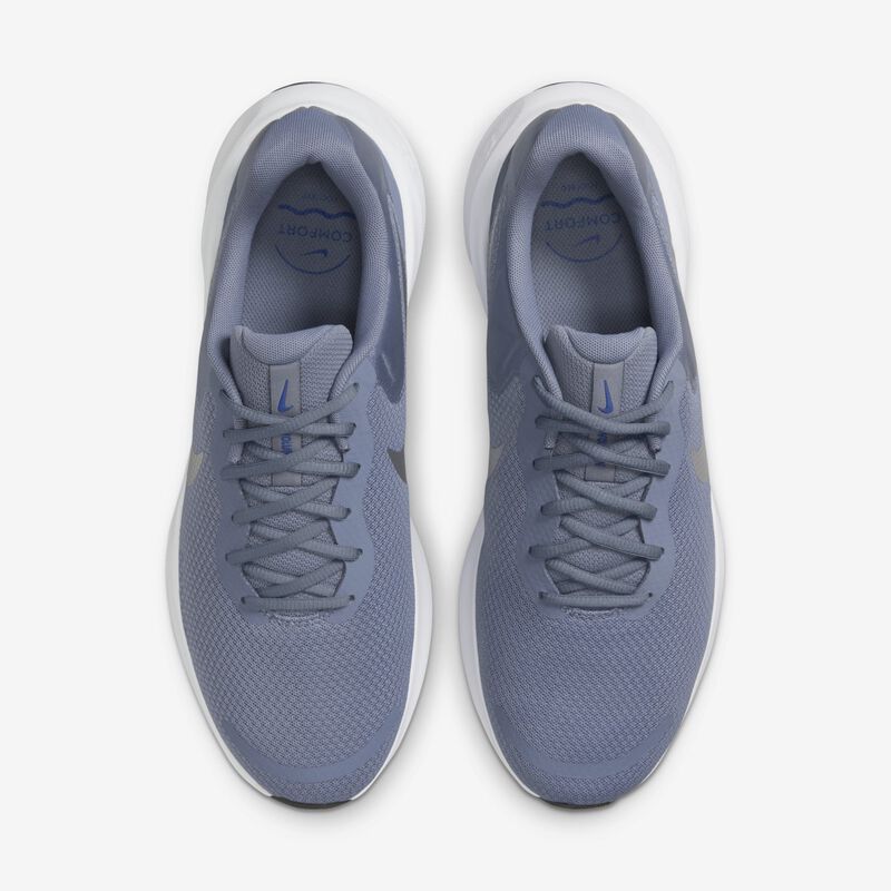 Nike Revolution 7, Pizarra Cenicienta/Plata Metalizada Blanca, hi-res