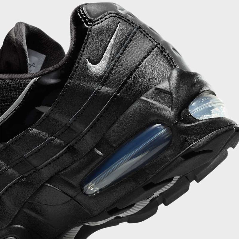 Nike Air Max 95 Big Bubble, Negro/Reflejo plata/Blanco/Plata metalizado, hi-res