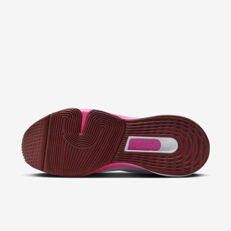 Nike Versair, Blanco/Rosa Intenso/Plateado Metalizado/Rojo Oscuro, hi-res