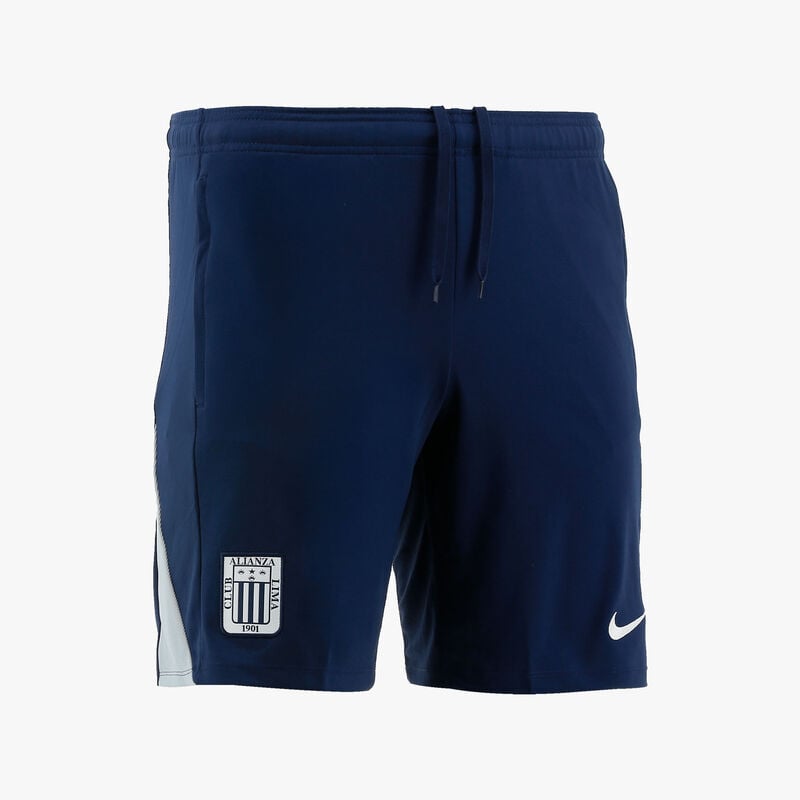 Nike Short Hombre Alianza Lima 2026, Azul Marino Medianoche/Ala Plateada/(Blanco), hi-res