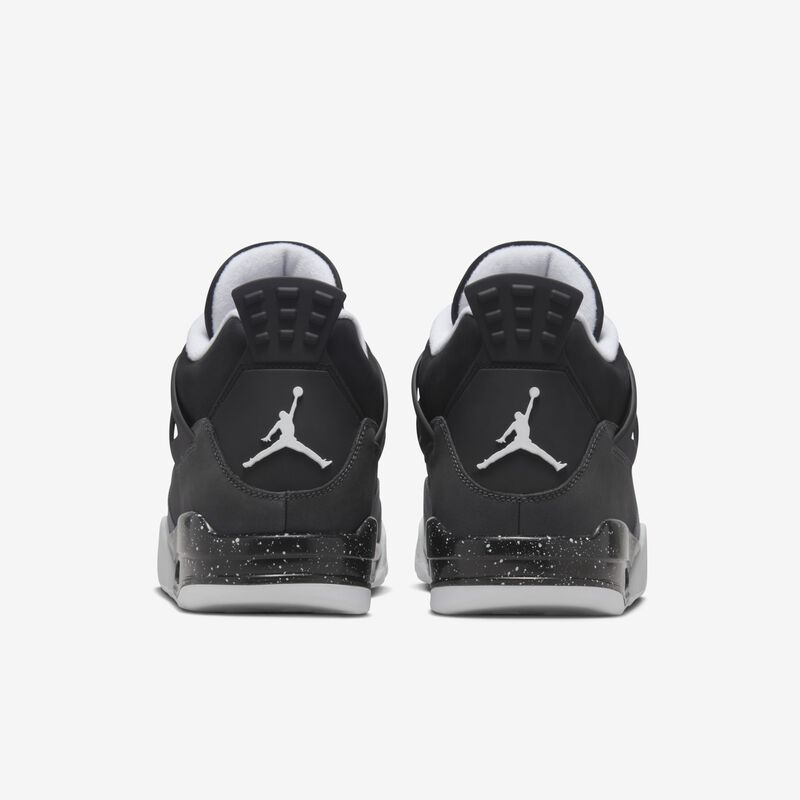 Air Jordan 4 Retro, Negro/Antracita/Negro/Blanco, hi-res
