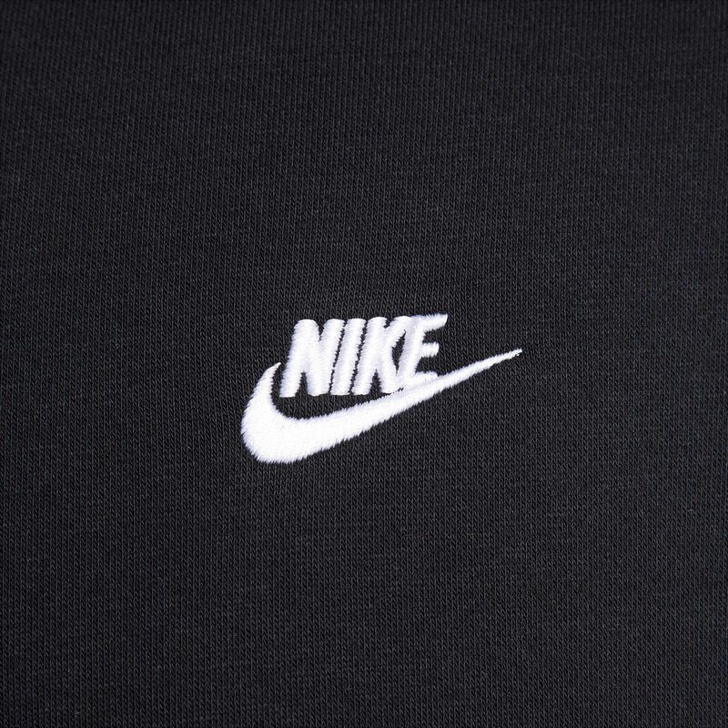 Nike Club, Negro/Negro/Blanco, hi-res