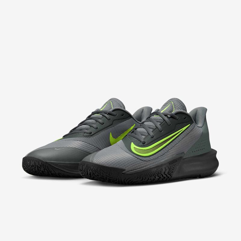 Nike Precision 7, Gris humo/Negro/Antracita/Volt, hi-res