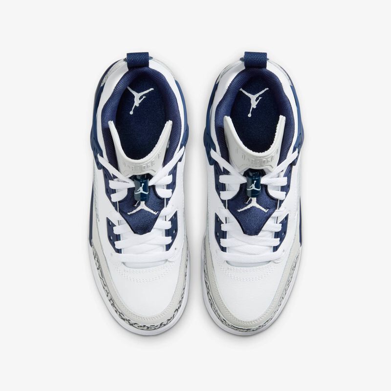 Jordan Spizike Low, Blanco/Gris Neutro/Antracita/Azul Marino Medianoche, hi-res