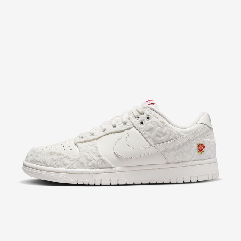 Nike Dunk Low, Vela/Vela-Universidad Rojo-Clorofila, hi-res