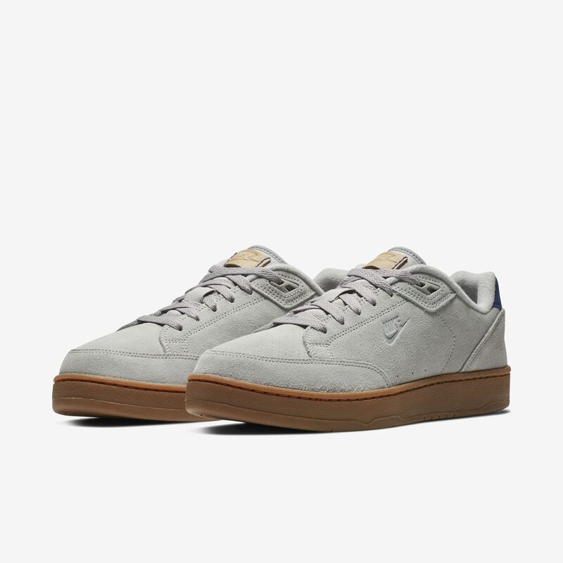 Nike Grandstand 2, Gris Atmósfera/Marrón Medio Chicle/Bronceado Vachetta/Azul Real Intenso, hi-res