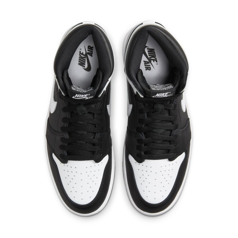 Air Jordan 1 Retro High OG, Negro/Blanco/Blanco, hi-res