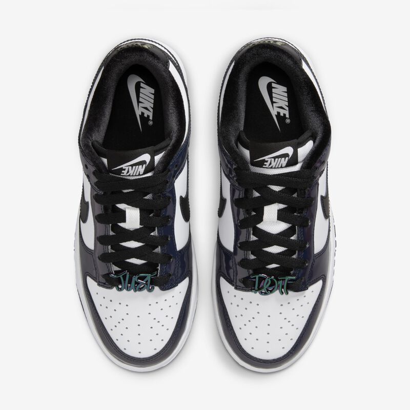 Nike Dunk Low SE, Negro/Negro-Multicolor-Blanco, hi-res