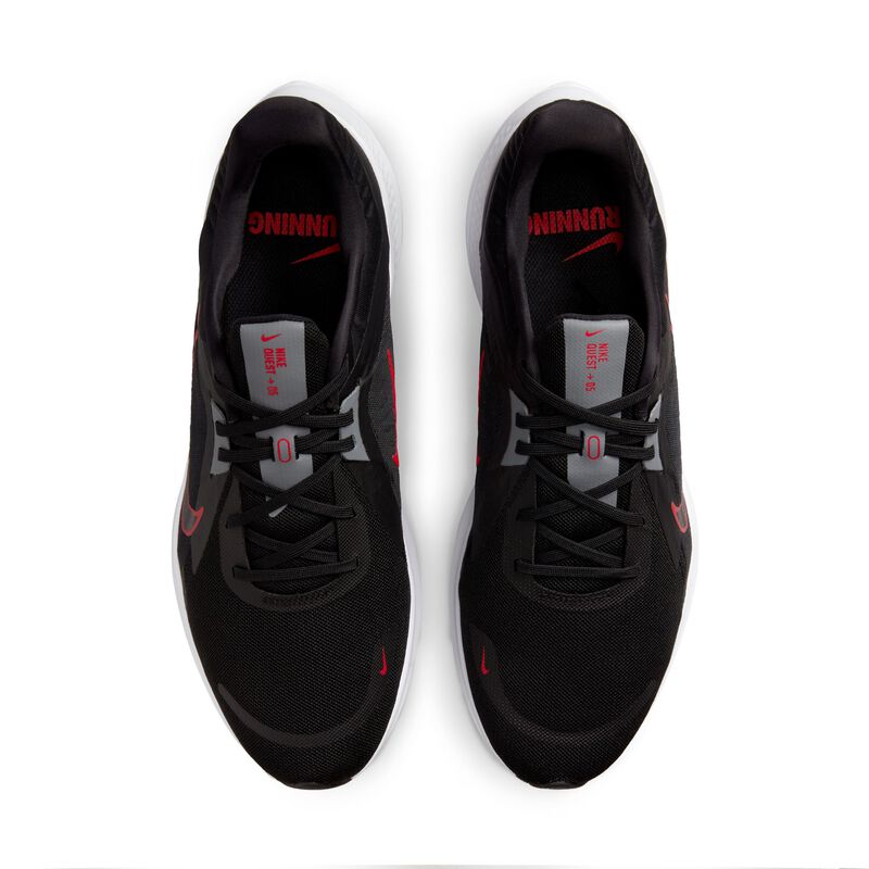 Nike Quest 5, Negro/Gris humo/Rojo Universidad, hi-res