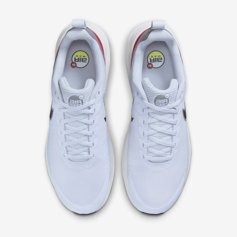 Nike Air Max Nuaxis, Fútbol Gris/Blanco/Rojo Gimnasio/Negro, hi-res