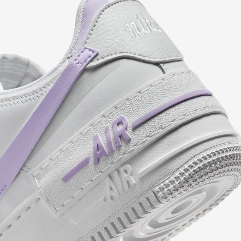 Nike Air Force 1 Shadow, Blanco/Lila Flor-Fotón Polvo-Blanco, hi-res