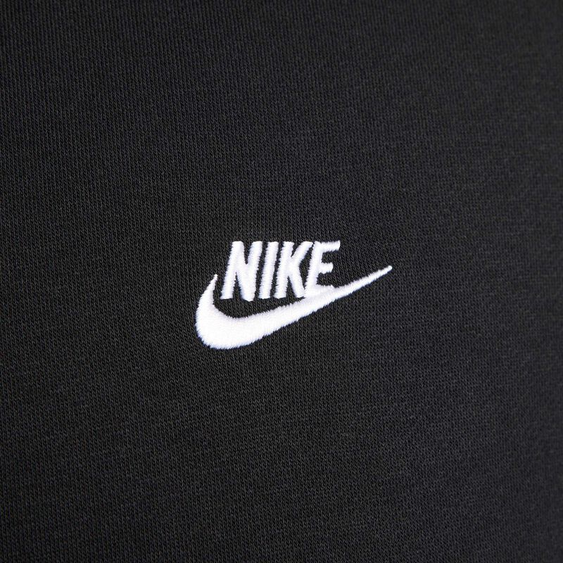 Nike Club, Negro/Negro/Blanco, hi-res