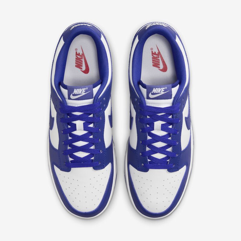 Nike Dunk Low Retro, Blanco/Concord-Rojo Universidad, hi-res