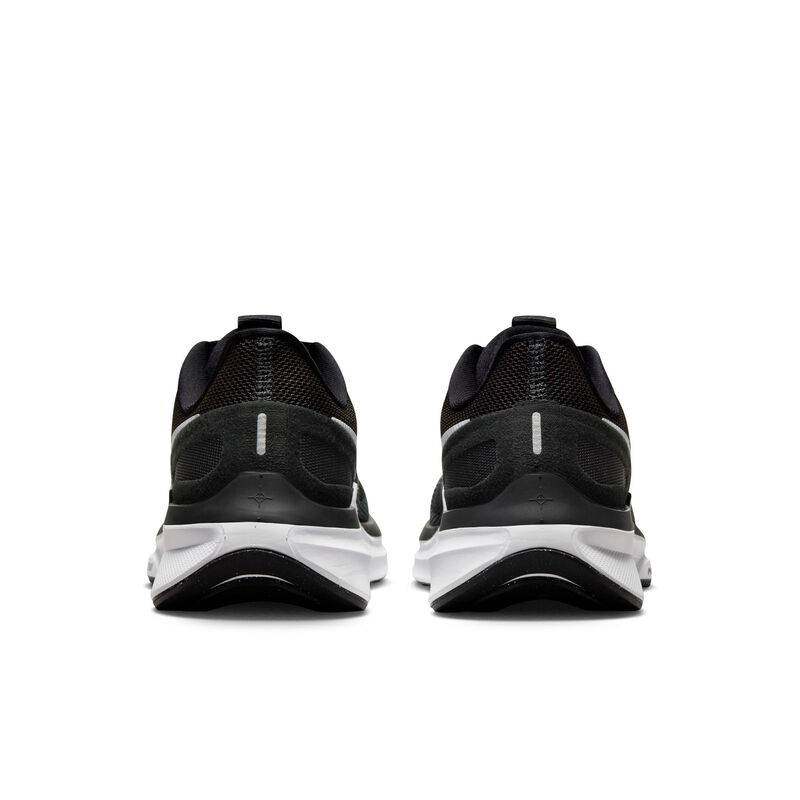 Nike Structure 25, Negro/Gris humo oscuro/Blanco, hi-res