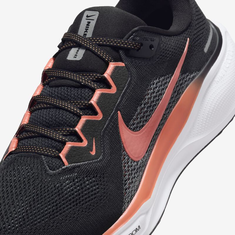 Nike Pegasus 41, Negro/Lt Wild Mango-Gris Frío-Blanco, hi-res