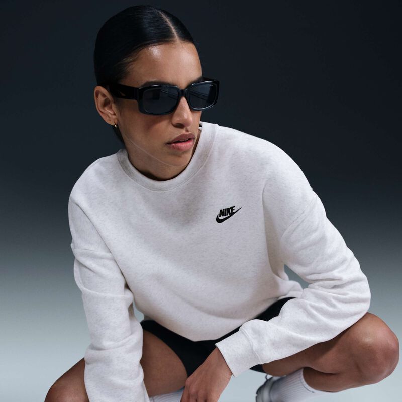 Nike Sportswear Club Fleece, Abedul Jaspeado/Negro, hi-res