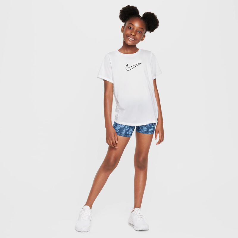 Nike One Fitted, Blanco/Negro, hi-res